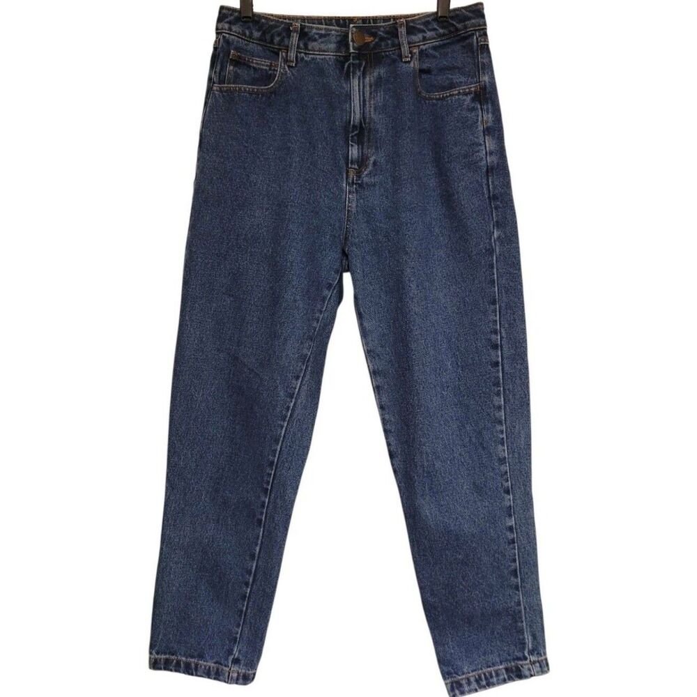 Lucy & Yak High Waisted Tapered Womens Jeans 30W Measures 31 x 29 Organic Cotton